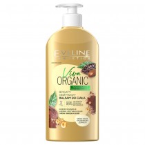 Eveline Viva Organic bogaty odywczy balsam do ciaa Maso Kakaowe + Bioolej Arganowy 350ml