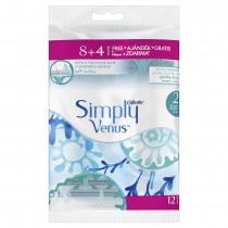 Gillette Simply Venus 2 jednorazowe maszynki do golenia 12szt