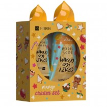 Hiskin Crazy Ice Cream krem do rk Mango 60ml + krem do ciaa Mango 200ml