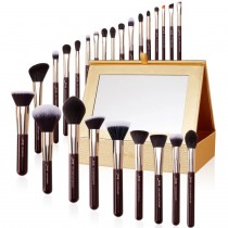Jessup Make Up Brush pdzle do makijau T285 25szt + szkatuka