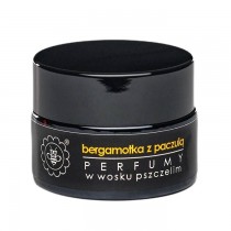 Miodowa Mydlarnia Perfumy w wosku pszczelim Bergamotka z Paczul 15g