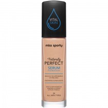 Miss Sporty Naturally Perfect All Skin Serum Foundation podkad do twarzy 25 Warm 30ml