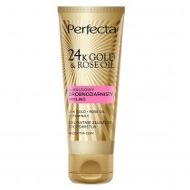 Perfecta 24K Gold & Rose drobnoziarnisty peeling do twarzy 75ml