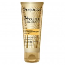 Perfecta 24K Gold & Rose gruboziarnisty peeling do twarzy 75ml