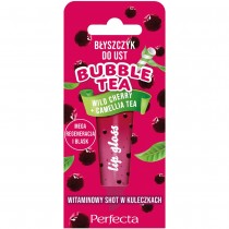 Perfecta Bubble Tea byszczyk do ust Wild Cherry + Camellia Tea 10g