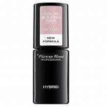 Pierre Rene Hybrid Color Building Base UV / LED budujca baza hybrydowa 06 Shiny Rose 6ml
