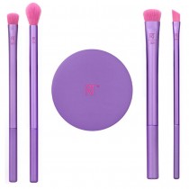 Real Techniques I Don`t Crease Eye zestaw pdzli do makijau oczu 4szt