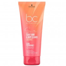 Schwarzkopf Bonacure Sun Protect 3in1 szampon do włosów, ciała i skóry głowy 200ml