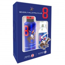 Beverly Hills Polo Club Man Sport Eight Woda toaletowa 100ml spray + Dezodorant 175ml spray