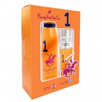 Beverly Hills Polo Club Woman One Woda perfumowana 100ml spray + Dezodorant 150ml spray