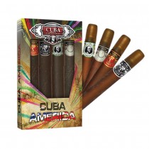 Cuba Original Cuba Black + Green + Brown + Grey 4 x Woda toaletowa 35ml spray