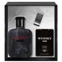 Evaflor Whisky Black Op Woda toaletowa 100ml spray + Woda toaletowa 20ml spray Woda toaletowa + Klips