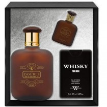 Evaflor Whisky Double Woda toaletowa 100ml spray + Woda toaletowa 10ml spray Woda toaletowa + Woda toaletowa 20ml spray