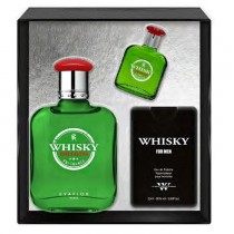 Evaflor Whisky Orgin Woda toaletowa 100ml spray + Woda toaletowa 10ml spray + Woda toaletowa 20ml spray