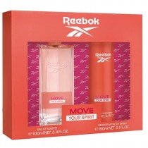 Reebok Move Your Spirit Woda toaletowa 100ml spray + Dezodorant 150ml spray