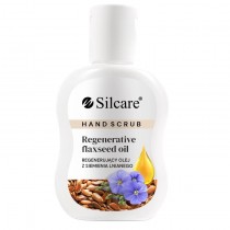 Silcare Kremowy peeling do doni z olejem z siemienia lnianego 100ml