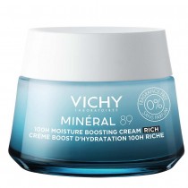 Vichy Mineral 89 bogaty krem nawilajcy do twarzy 100H 50ml