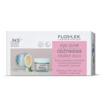 Floslek Eye Zone el ze wietlikiem lekarskim i chabrem bawatkiem do powiek i pod oczy 10g + odywczy krem pod oczy 15ml