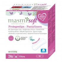 Masmi Ultracienkie wkładki higieniczne z bawełny organicznej Soft 24szt