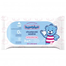 Bambino Chusteczki wodne 3w1 57szt