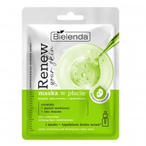 Bielenda Renew Your Skin odywcza maska w pacie z ceramidami i luzem limaka