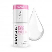 Brushup Poly Base Must Be UV/LED baza hybrydowa pod makijażPoli & Jolly All Clear 5g