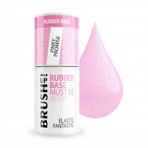 Brushup Rubber Base Must Be UV/LED baza hybrydowa do paznokci Elastic Fantastic Pinky Promise 5g