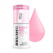 Brushup Rubber Base Must Be UV/LED baza hybrydowa do paznokci Elastic Fantastic Pretty Please 5g
