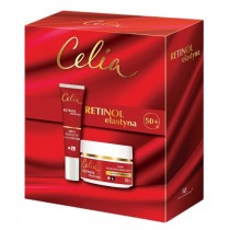Celia Retinol Elastyna krem 50+ na dzien i noc 50ml + krem pod oczy i na powieki 15ml