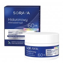 Soraya Hialuronowy Mikrozastrzyk krem regenerujcy 60+ 50ml