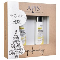 Apis Zestaw witeczny Ceramide Power odywczy krem na dzie 50ml + odbudowujca maska na noc 50ml
