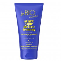 Be Bio Start Your Active Training naturalne nocne serum eksfoliujące do ciała 150ml