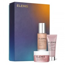 Elemis Pro-Collagen Rose Icons balsam oczyszczający do twarzy 15ml + serum do twarzy 30ml + krem do twarzy 15ml