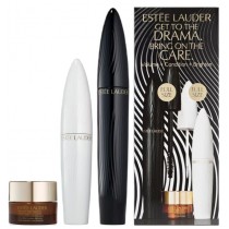 Estee Lauder Get To The Drama tusz do rzs 8ml + serum do rzs 6ml + krem do twarzy 5ml