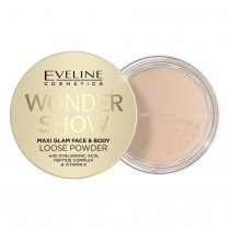 Eveline Wonder Show Maxi Glam Face & Body puder sypki rozwietlajcy do twarzy i ciaa 6g