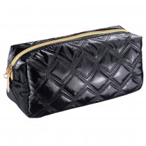 Inter Vion Gold & Black kosmetyczka pikowana Czarna