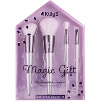 KillyS Magic Gift zestaw pdzli do makijazu 4szt
