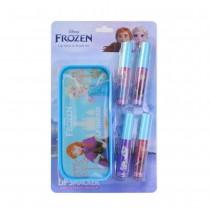 Lip Smacker Disney Frozen Lip Gloss & Pouch byszczyki do ust 4x6ml + kosmetyczka