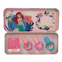 Lip Smacker Disney Princess Nail Polish Tin lakiery do paznokci dla dzieci