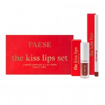 Paese The Kiss Lips pomadka do ust 04 Rusty Red 3,4ml + konturwka do ust