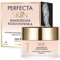 Perfecta Skin Magorzata Kouchowska krem do twarzy nawilajco-rozwietlajcy na dzie i na noc 30+ 50ml