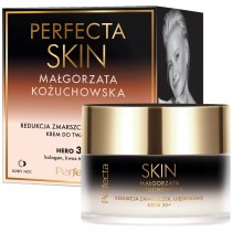 Perfecta Skin Magorzata Kouchowska krem ujdrniajcy i przeciwzmarszczkowy 50+ z peptydami, kolagenem, erytrytolem 50ml