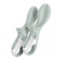 Satisfyer Air Pump Booty 3 wIbrator Gray/ Green