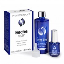 Seche Vive Instant Gel Effect Top Coat innowacyjny utwardzacz do paznokci 118ml + 14ml