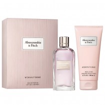 Abercrombie & Fitch First Instinct Woman Woda perfumowana 100ml spray + Balsam do ciała 200ml
