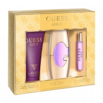 Guess Gold Woda perfumowana 75ml spray + Woda perfumowana 15ml spray + Balsam do ciaa 200ml