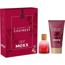 Mexx Inspired Warmth Woman Woda perfumowana 30ml spray + Balsam do ciaa 150ml