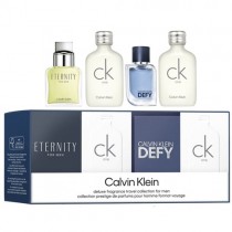 Calvin Klein Eternity For Men Woda toaletowa 10ml + CK One Woda toaletowa 2x10ml + Defy Woda toaletowa 5ml