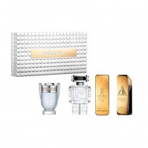Paco Rabanne Zestaw miniatur One Million + One Million Elixir Intense + Invictus + Phantom 4 x 5ml