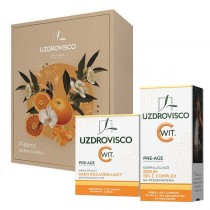 Uzdrovisco Pre-Age krem do twarzy rozjaniajcy 50ml + normalizujce serum do twarzy 30ml